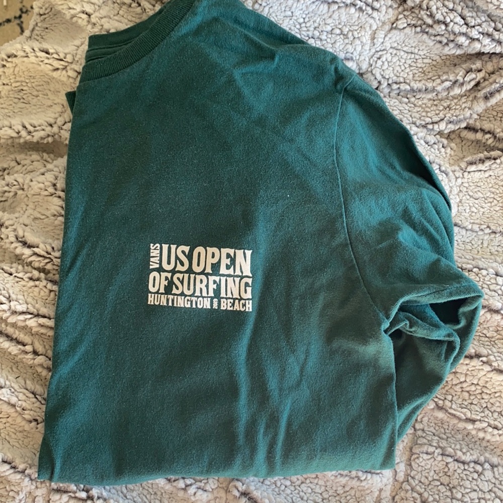 Vans US Open of Surfing 2019 Green long sleeve